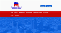 Desktop Screenshot of bcgop.org